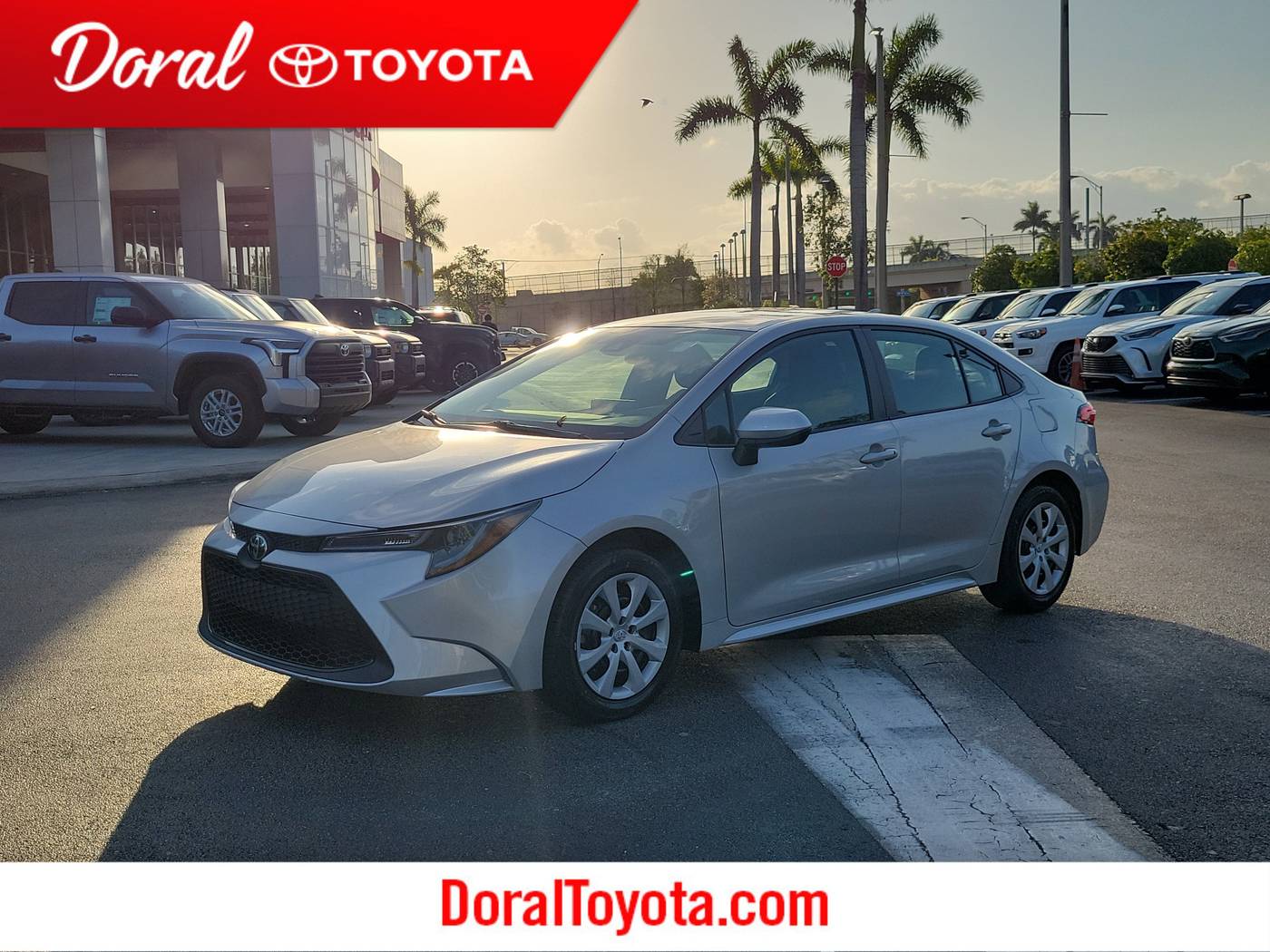 2022 Toyota Corolla LE — Sedan — 21,954 mi — Doral, FL