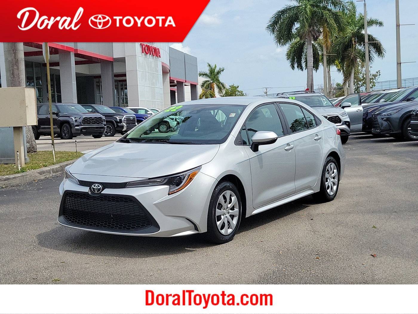 2022 Toyota Corolla LE — Sedan — 13,021 mi — Doral, FL