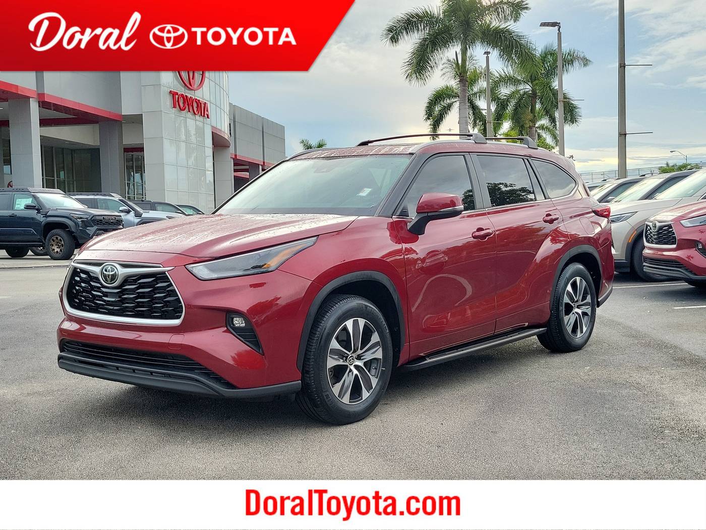 2023 Toyota Highlander XLE — SUV — 22,733 mi — Doral, FL