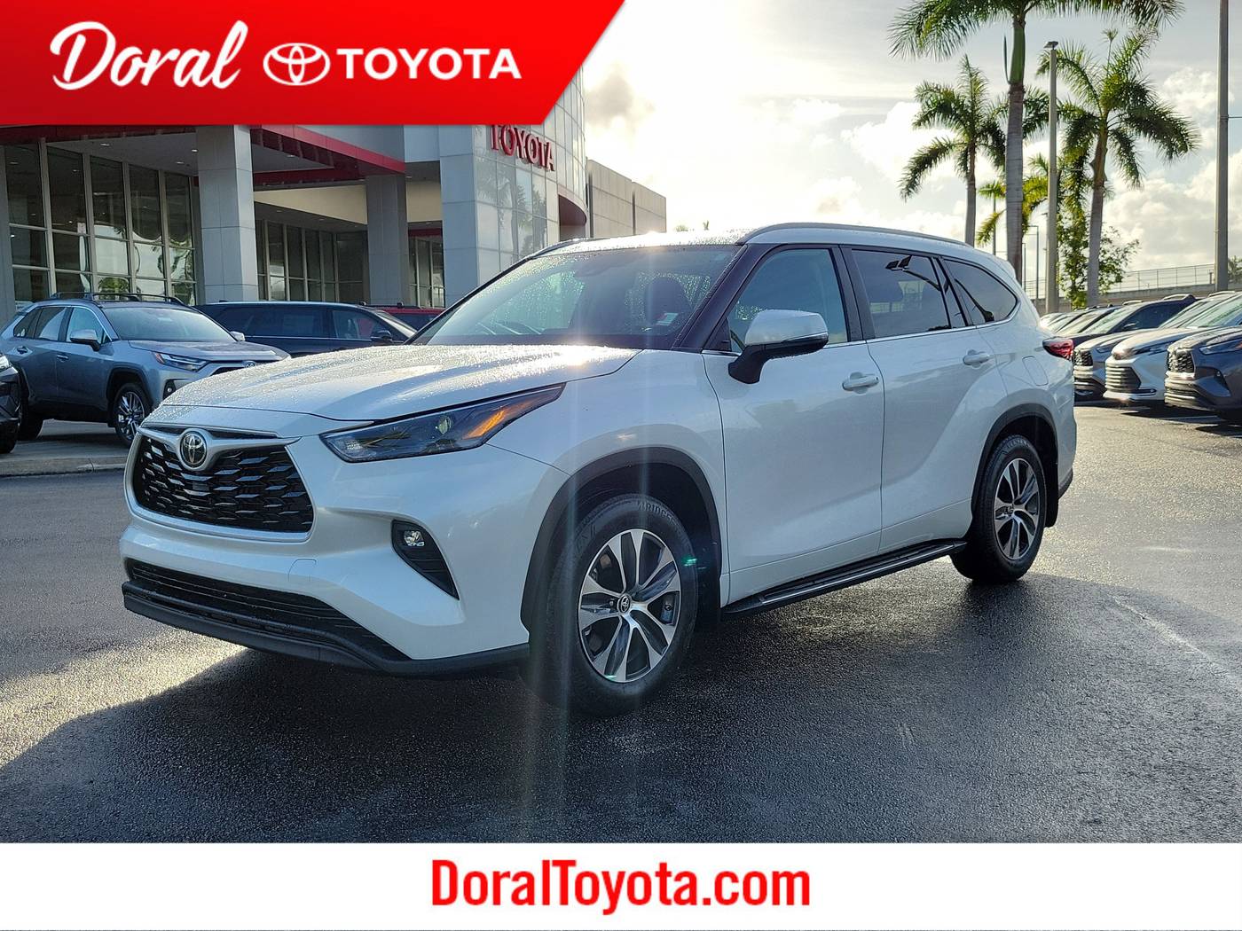 2023 Toyota Highlander XLE — SUV — 16,928 mi — Doral, FL