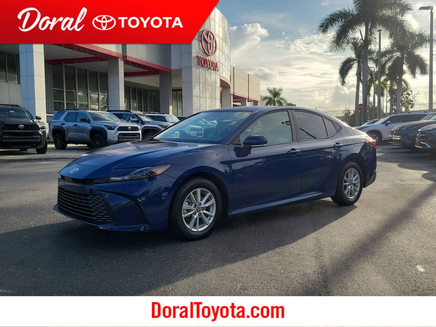 2025 Toyota Camry Hybrid LE — Sedan — 15,728 mi — Doral, FL