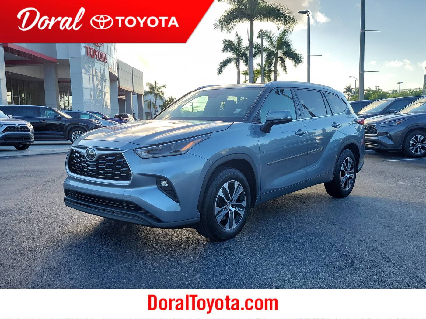 2021 Toyota Highlander XLE — SUV — 49,459 mi — Doral, FL