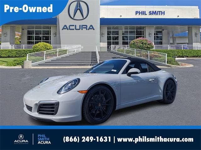2018 Porsche 911 Carrera — Convertible — 47,500 mi — Pompano Beach, FL