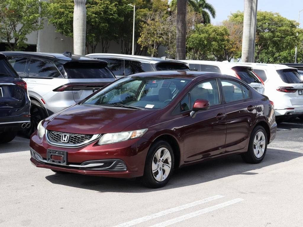 2013 Honda Civic LX — Sedan — 54,346 mi — Doral, FL