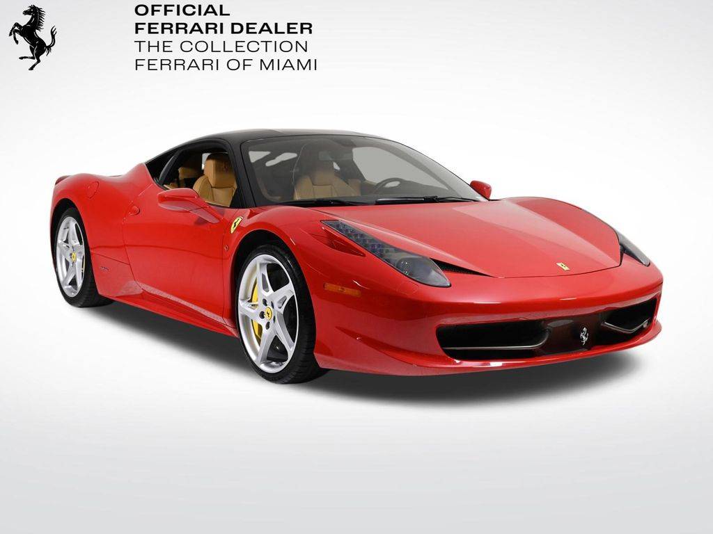 2011 Ferrari 458 Italia Italia — Coupe — 15,802 mi — Coral Gables, FL