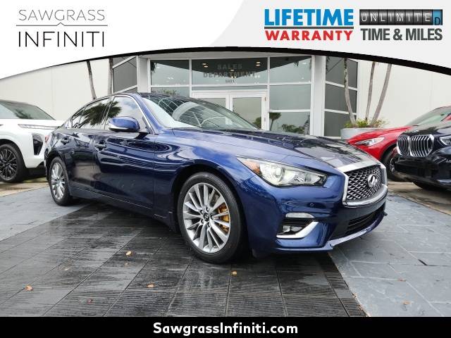 2024 INFINITI Q50 LUXE — Sedan — 13,187 mi — Tamarac, FL