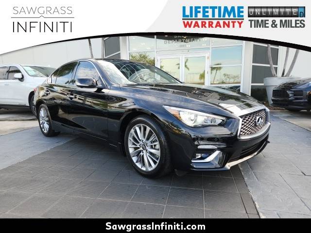 2024 INFINITI Q50 LUXE — Sedan — 3,040 mi — Tamarac, FL