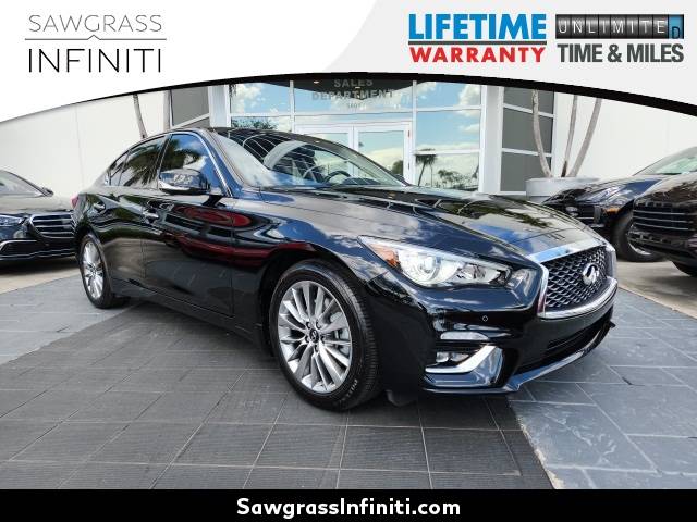 2024 INFINITI Q50 LUXE — Sedan — 4,318 mi — Tamarac, FL