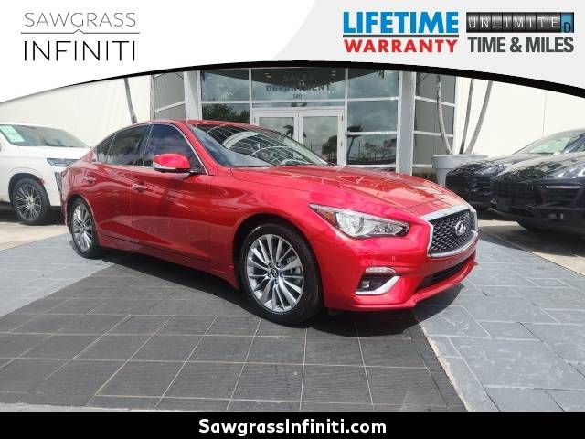 2022 INFINITI Q50 LUXE — Sedan — 9,817 mi — Tamarac, FL