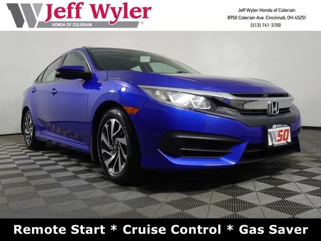 2018 Honda Civic EX — Sedan — 76,214 mi — Cincinnati, OH