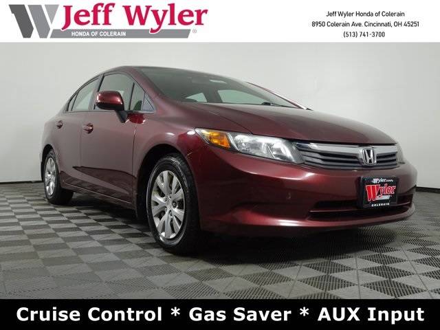 2012 Honda Civic LX — Sedan — 154,898 mi — Cincinnati, OH
