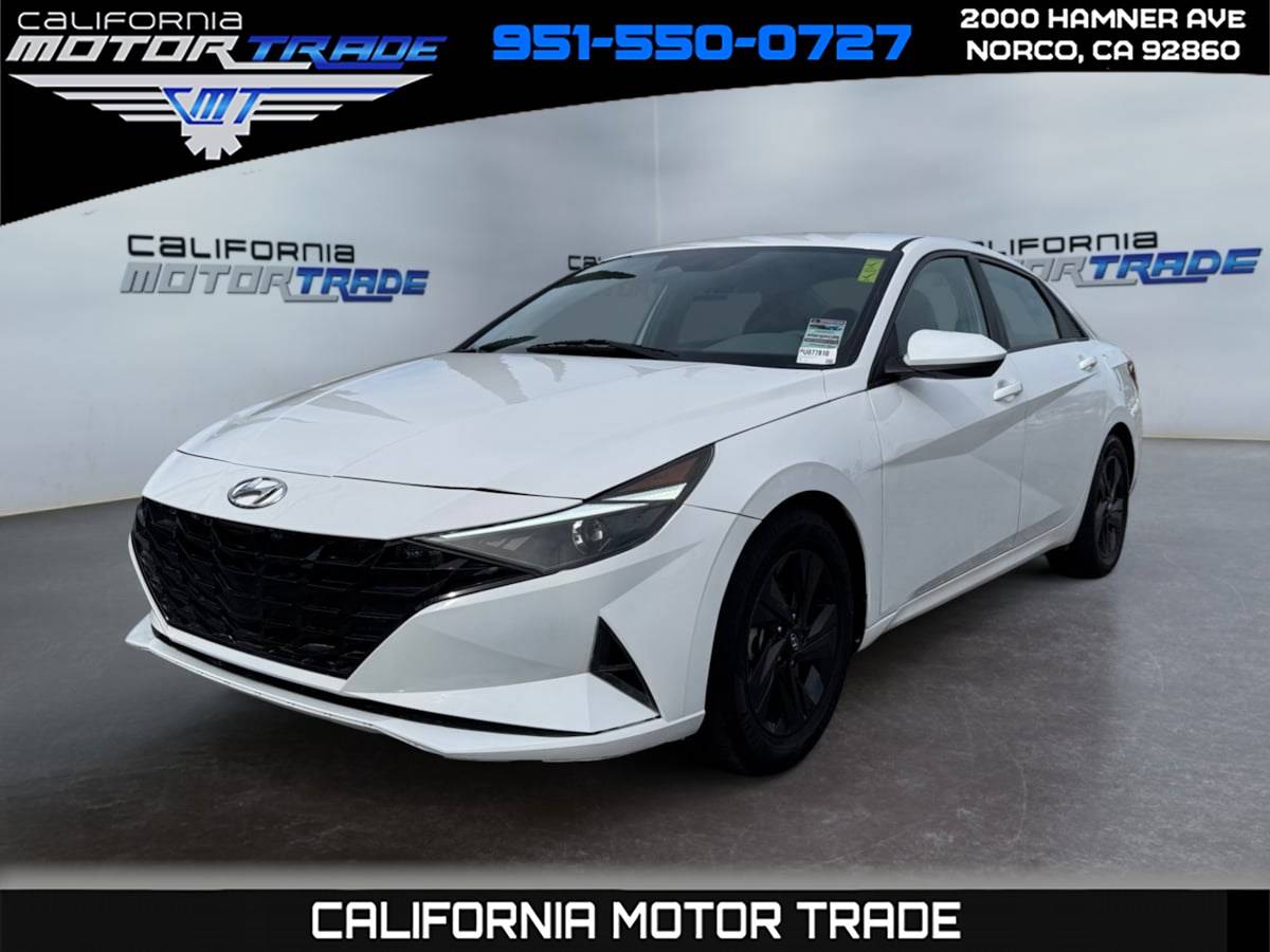 2023 Hyundai Elantra Hybrid Blue — Sedan — 37,910 mi — Norco, CA