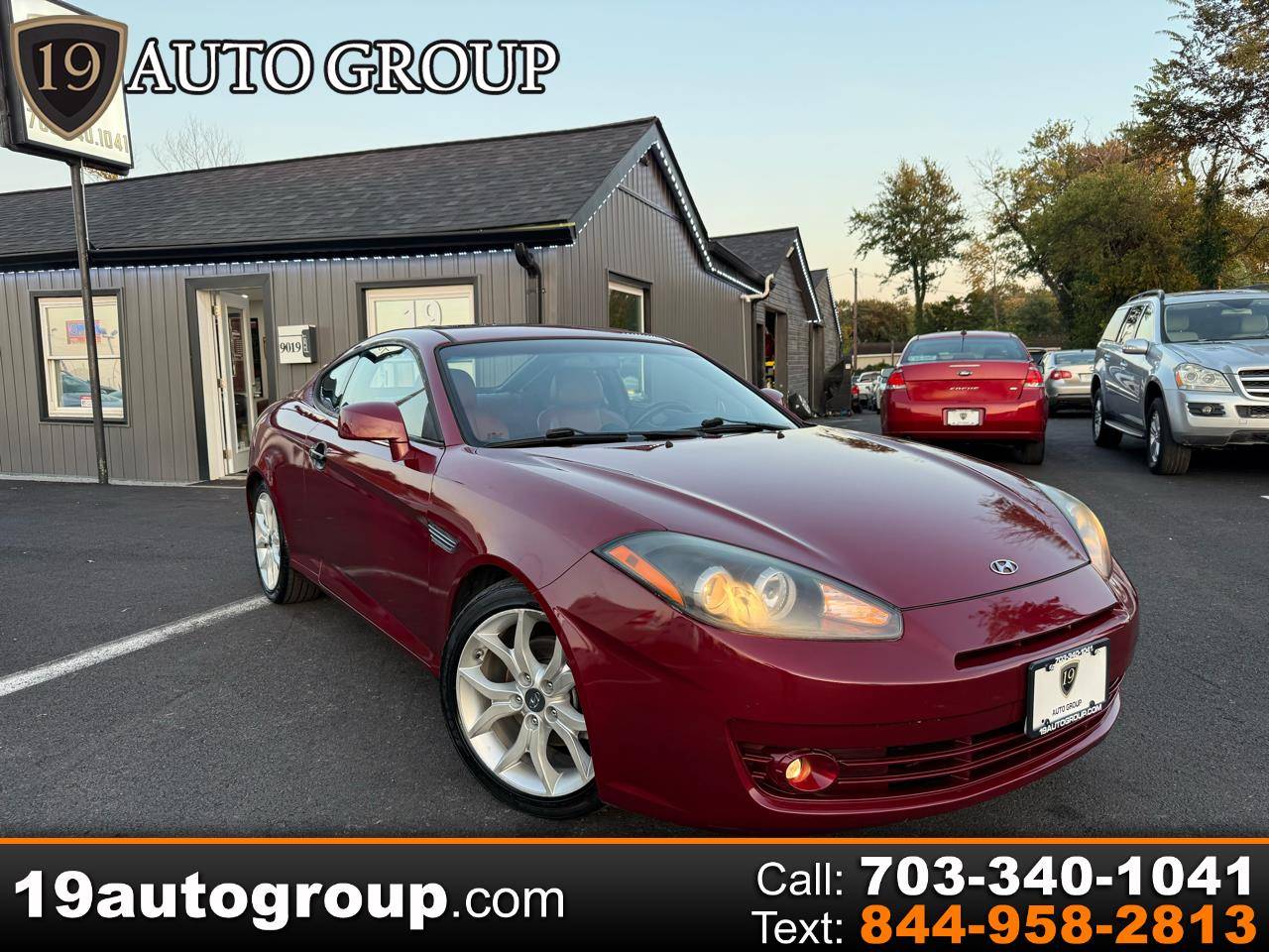 2007 Hyundai Tiburon GT — Coupe — 84,994 mi — Manassas, VA