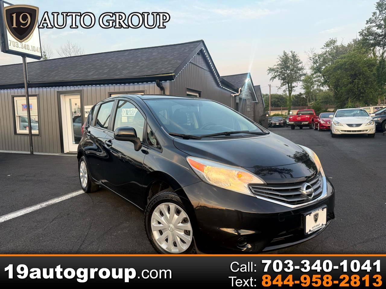 2014 Nissan Versa 1.6 S Plus — Hatchback — 50,294 mi — Manassas, VA