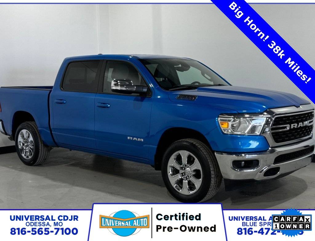 2022 Ram 1500 Big Horn — Pickup Truck — 38,125 mi — Odessa, MO