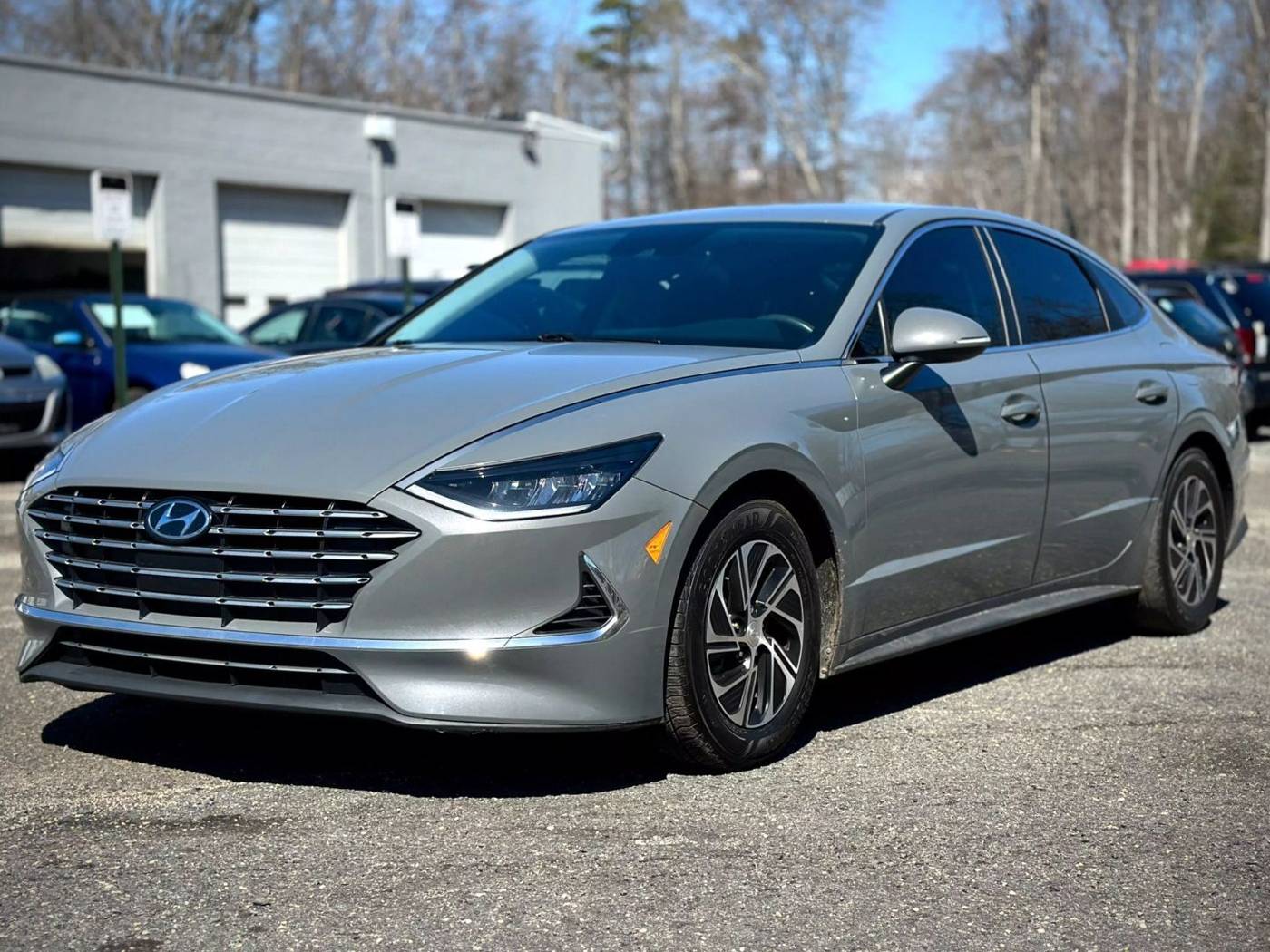2022 Hyundai Sonata Hybrid Blue — Sedan — 88,109 mi — Lakewood, NJ