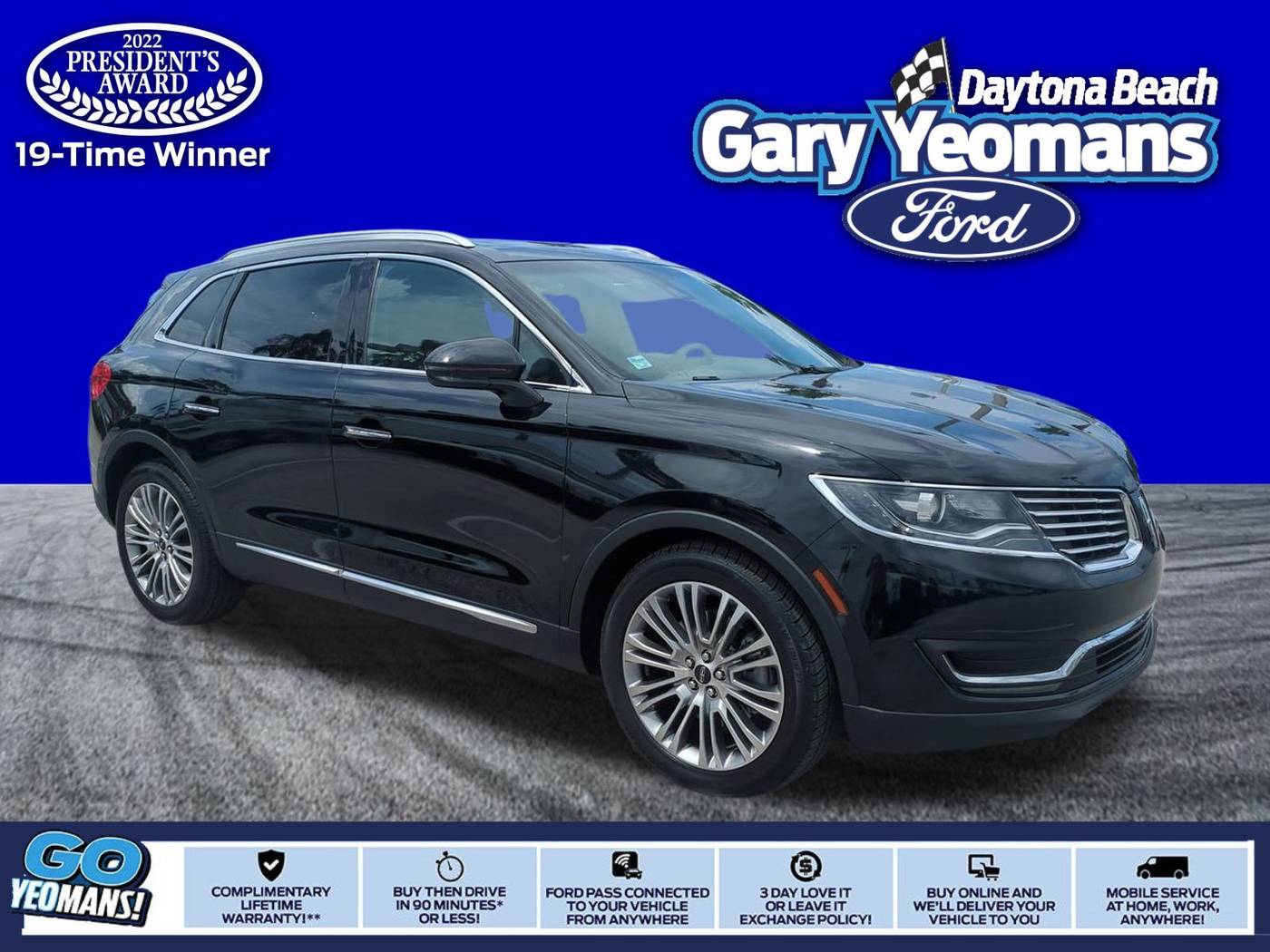 2018 Lincoln MKX Reserve — SUV — 36,146 mi — Daytona Beach, FL