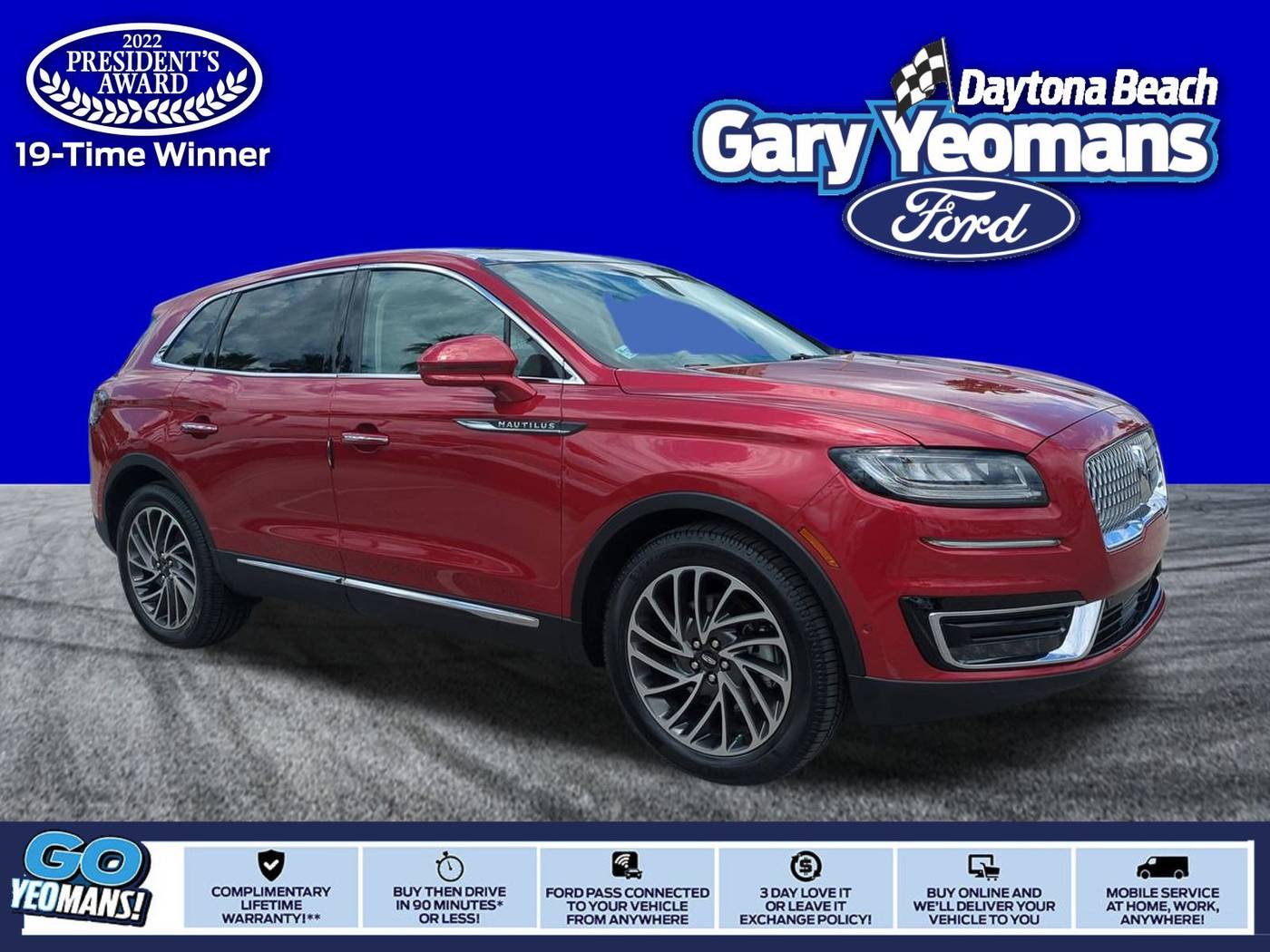 2020 Lincoln Nautilus Reserve — SUV — 31,761 mi — Daytona Beach, FL