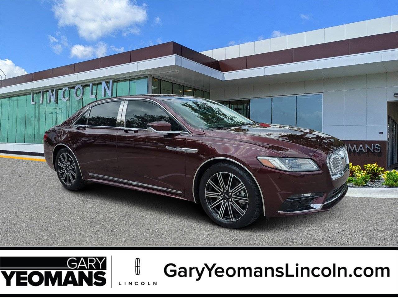 2017 Lincoln Continental Reserve — Sedan — 20,738 mi — Daytona Beach, FL