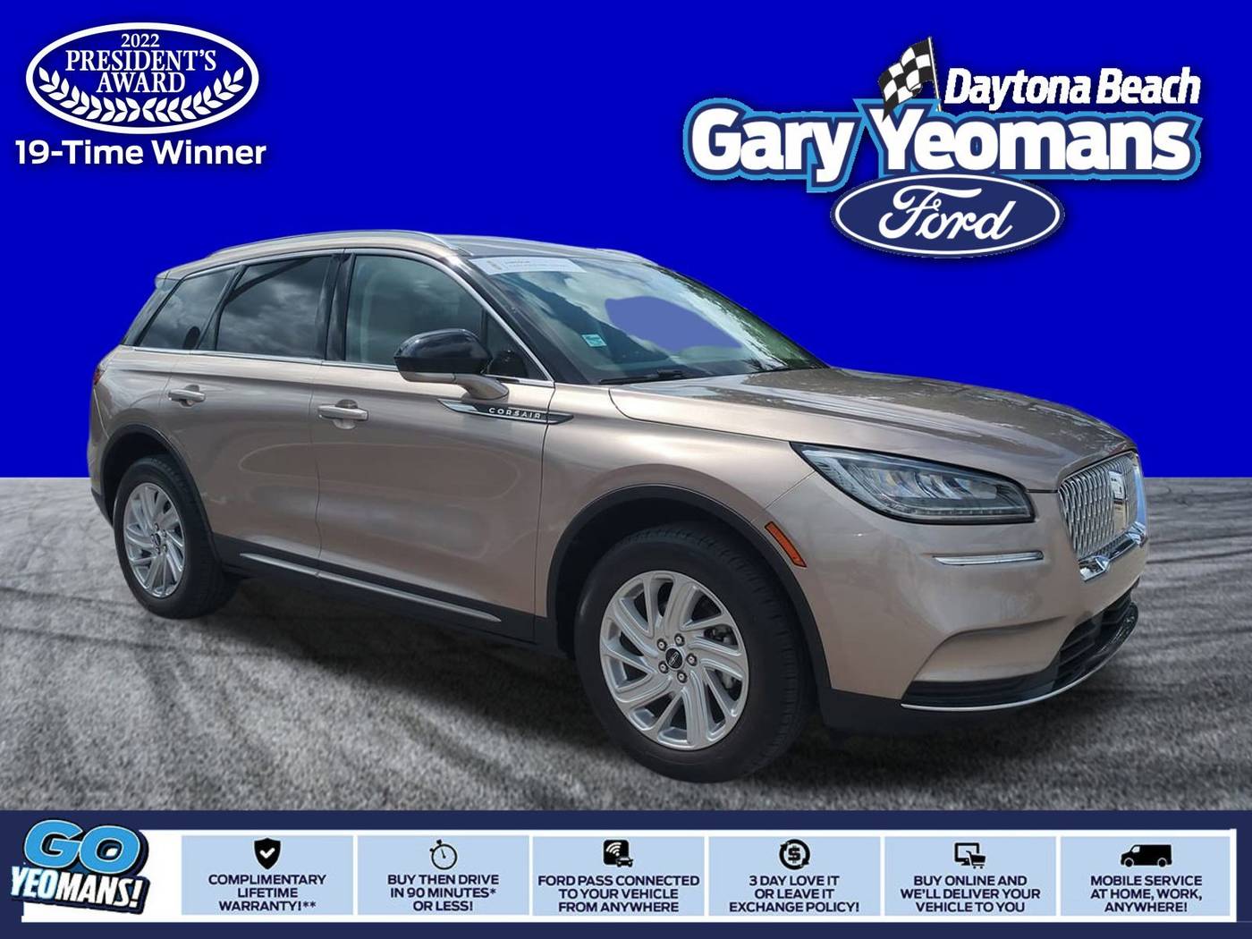 2021 Lincoln Corsair Standard — SUV — 38,583 mi — Daytona Beach, FL