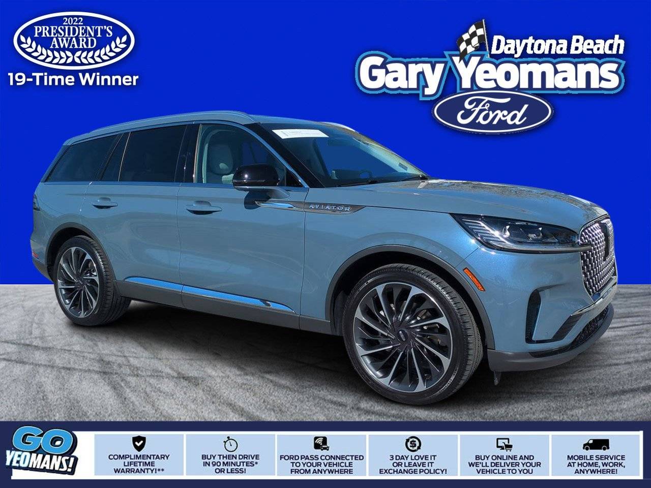 2025 Lincoln Aviator Reserve — SUV — 2,305 mi — Daytona Beach, FL