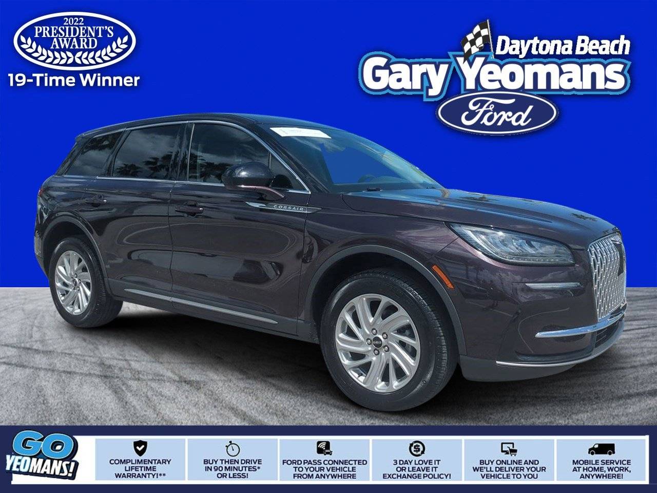 2023 Lincoln Corsair Standard — SUV — 23,853 mi — Daytona Beach, FL