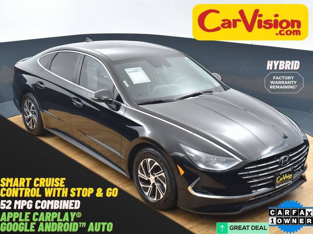 2023 Hyundai Sonata Hybrid Blue — Sedan — 35,431 mi — Maple Shade, NJ