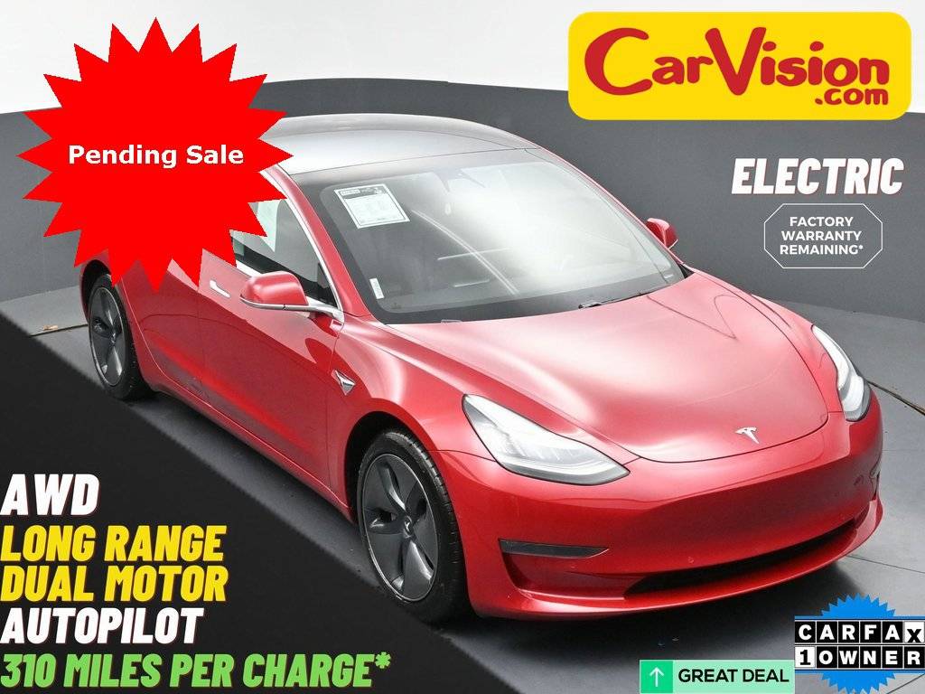 2019 Tesla Model 3 Long Range — Sedan — 57,422 mi — Maple Shade, NJ