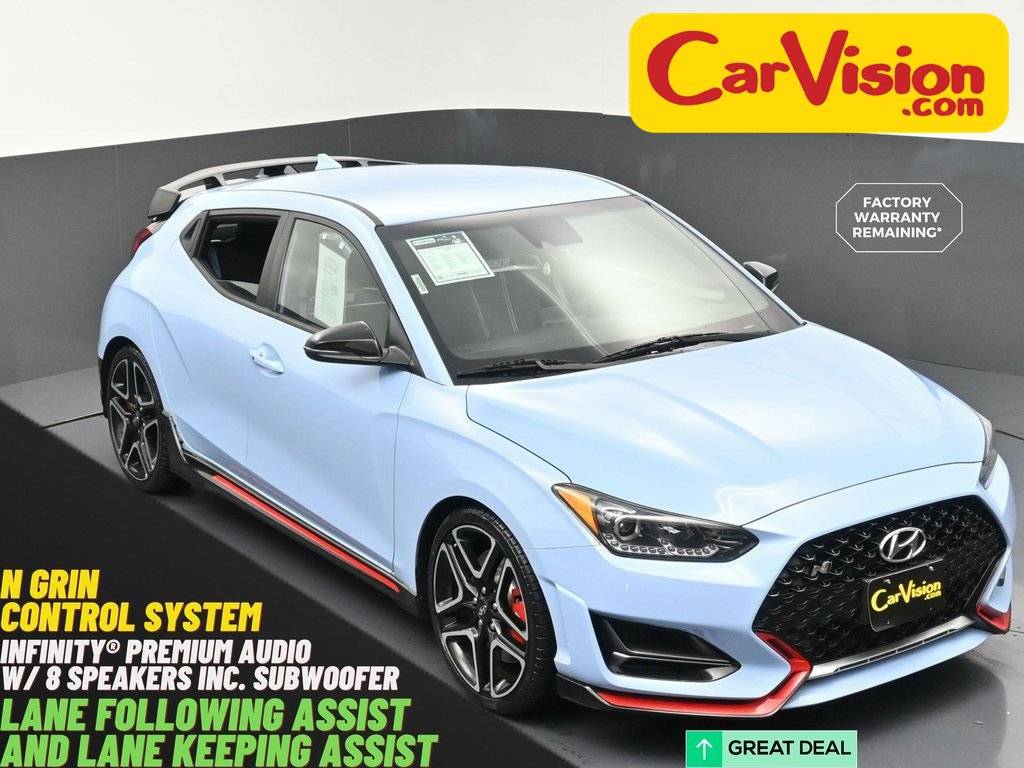 2021 Hyundai Veloster N — Hatchback — 77,261 mi — Maple Shade, NJ