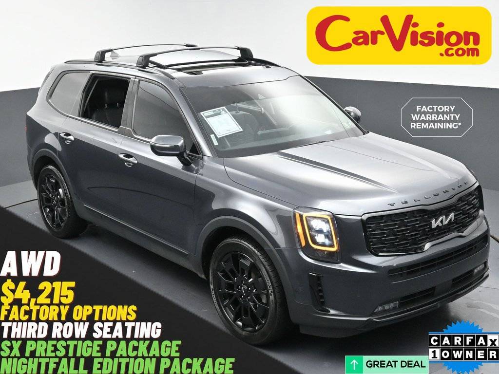 2022 Kia Telluride SX — SUV — 75,875 mi — Maple Shade, NJ