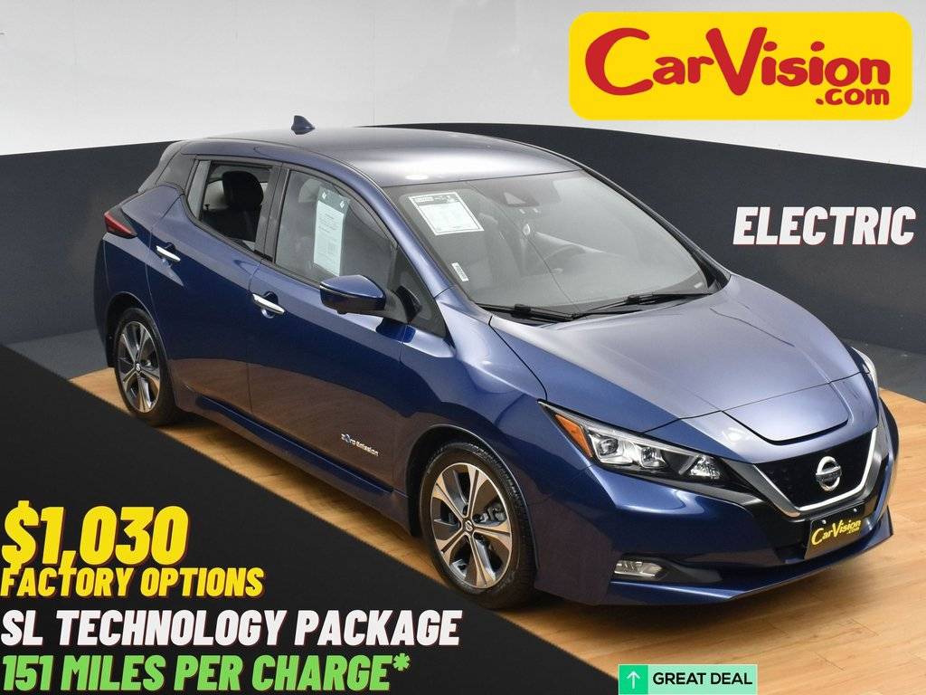 2018 Nissan LEAF SL — Hatchback — 58,907 mi — Maple Shade, NJ