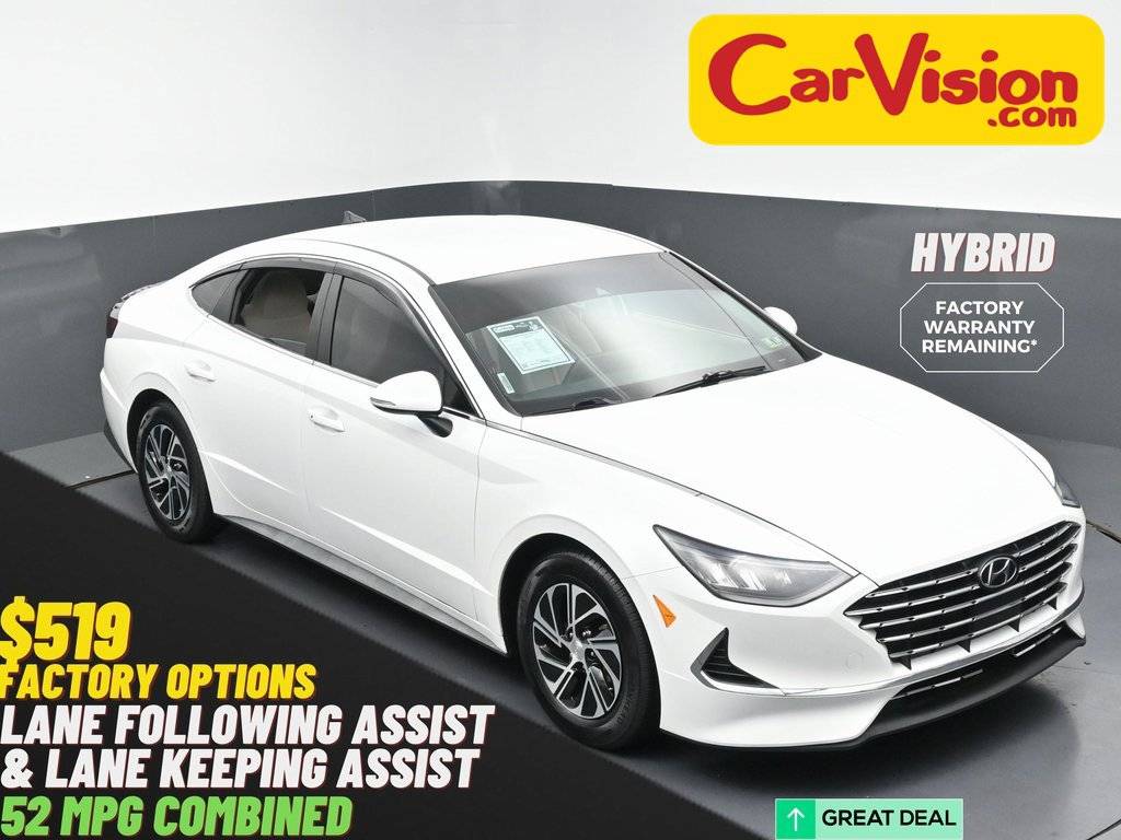 2021 Hyundai Sonata Hybrid Blue — Sedan — 52,885 mi — Maple Shade, NJ
