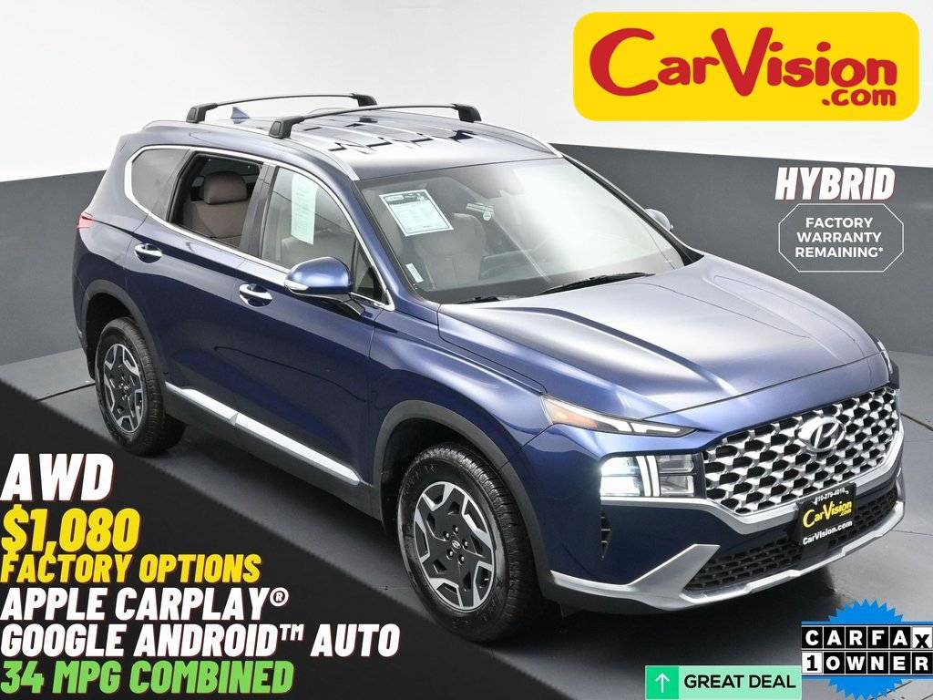 2023 Hyundai Santa Fe Hybrid Blue — SUV — 45,272 mi — Maple Shade, NJ