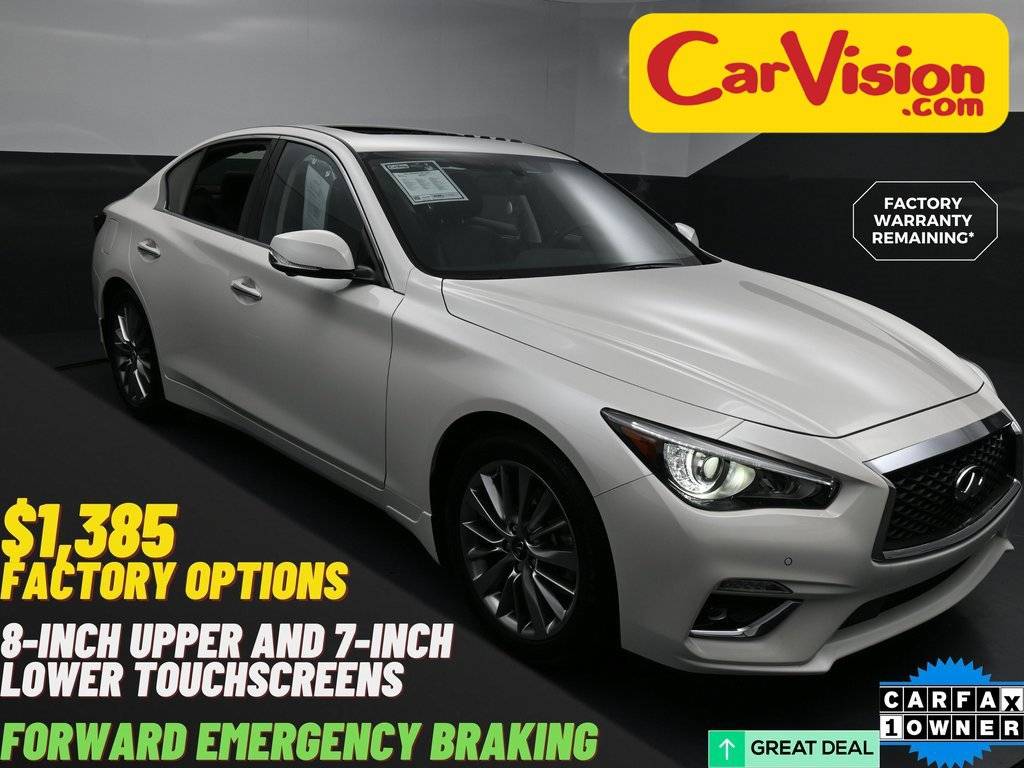 2024 INFINITI Q50 LUXE — Sedan — 3,005 mi — Maple Shade, NJ