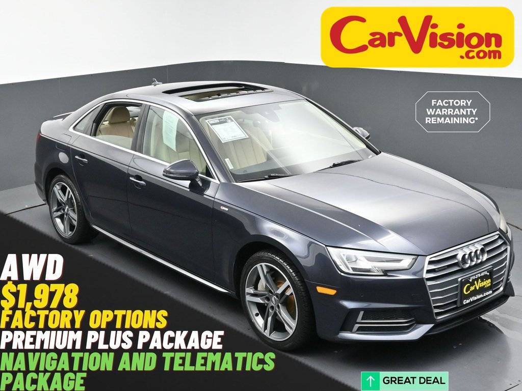 2018 Audi A4 Premium Plus — Sedan — 51,502 mi — Maple Shade, NJ