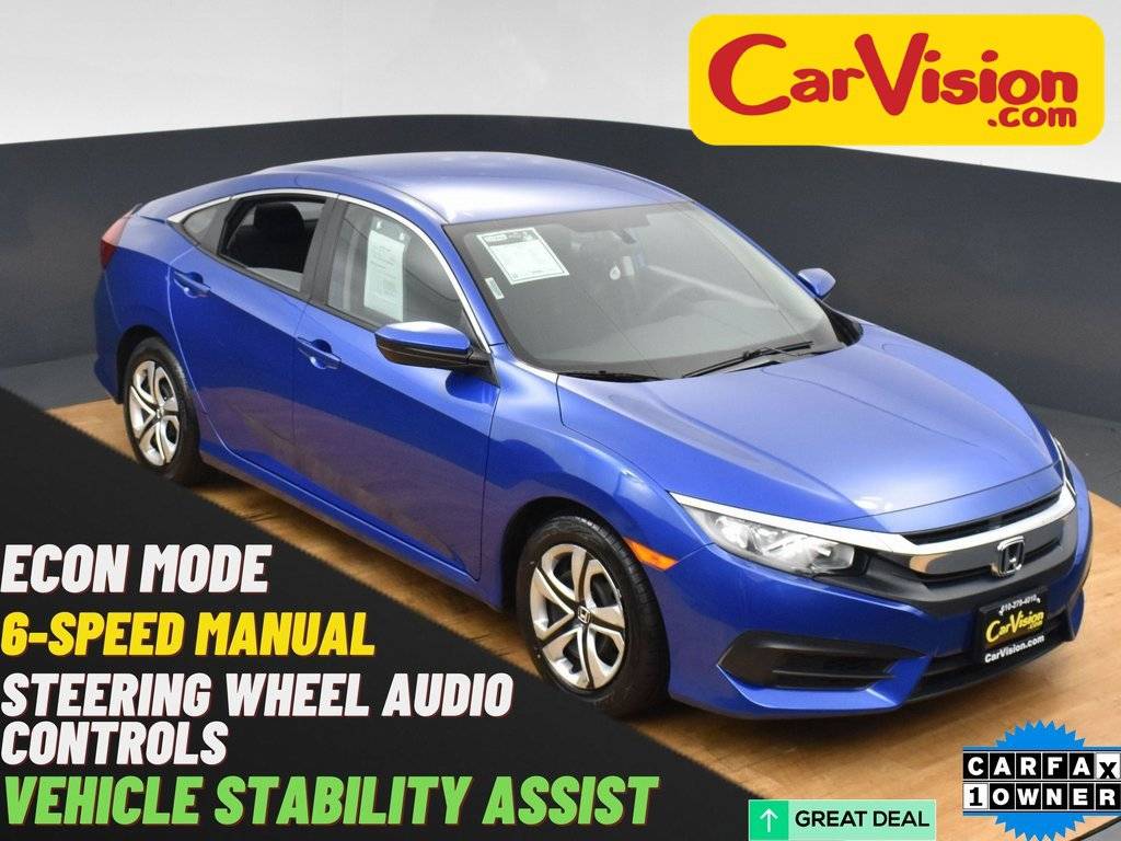2017 Honda Civic LX — Sedan — 21,369 mi — Maple Shade, NJ