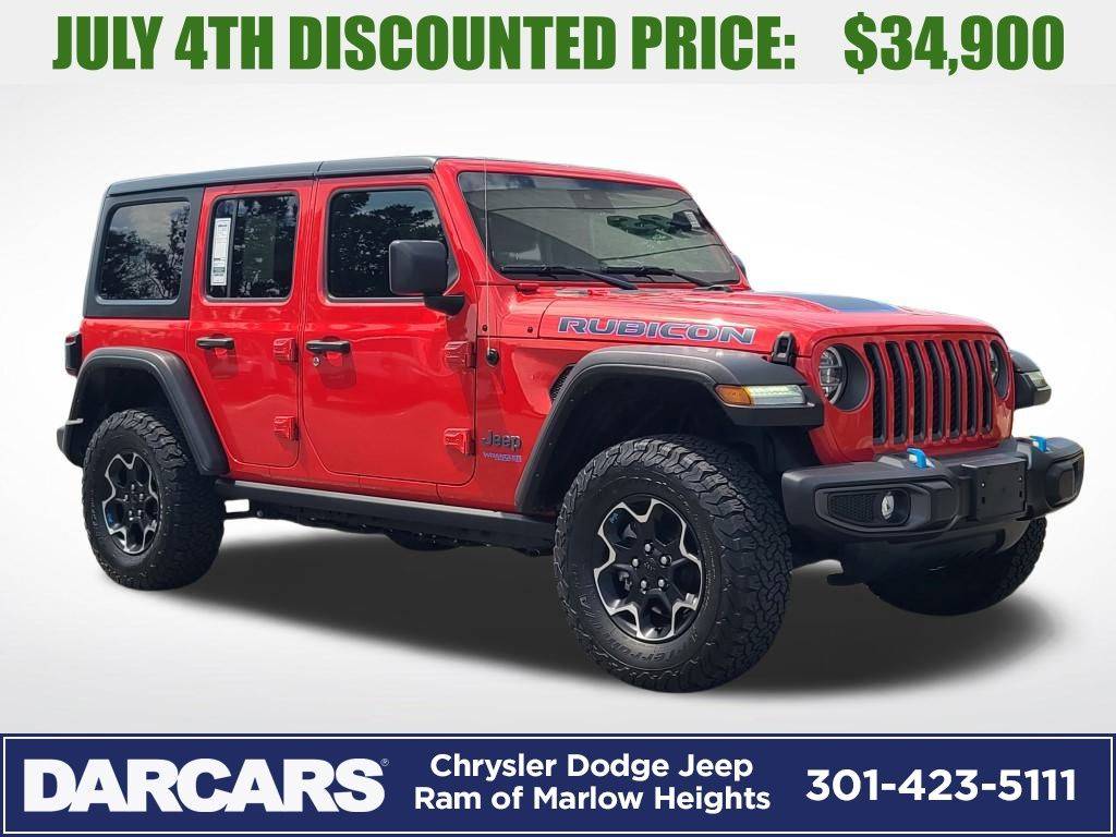 2022 Jeep Wrangler Rubicon 4xe — SUV — 29,950 mi — Marlow Heights, MD