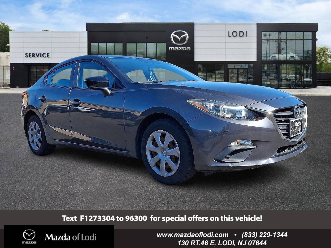 2015 Mazda Mazda3 i SV — Sedan — 53,416 mi — Lodi, NJ