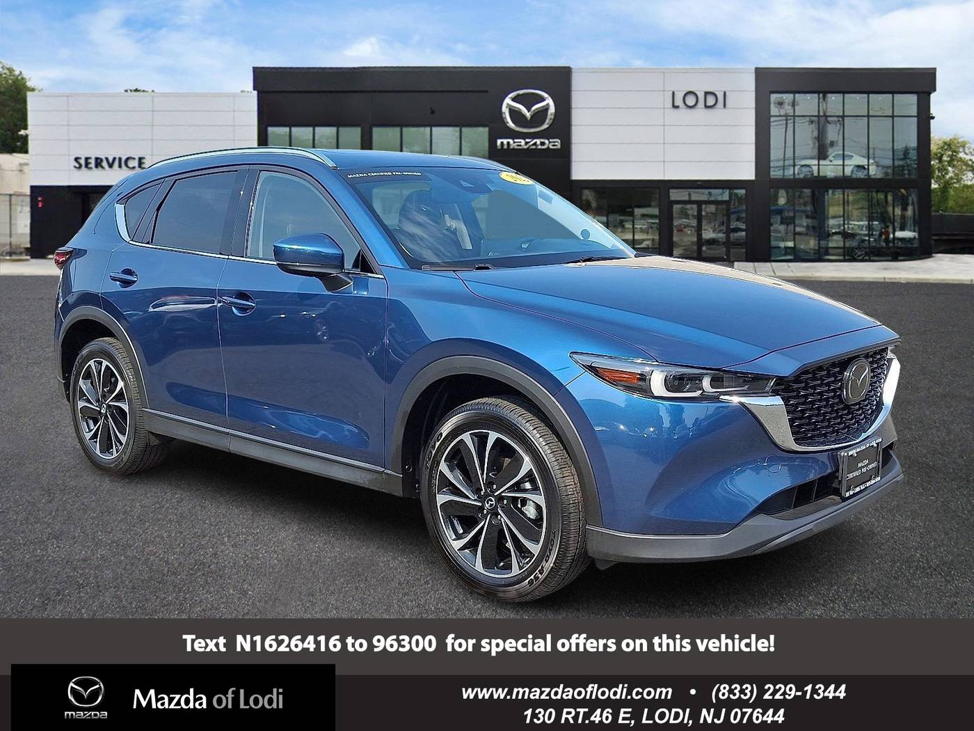2022 Mazda CX-5 2.5 S Premium Plus — SUV — 17,004 mi — Lodi, NJ