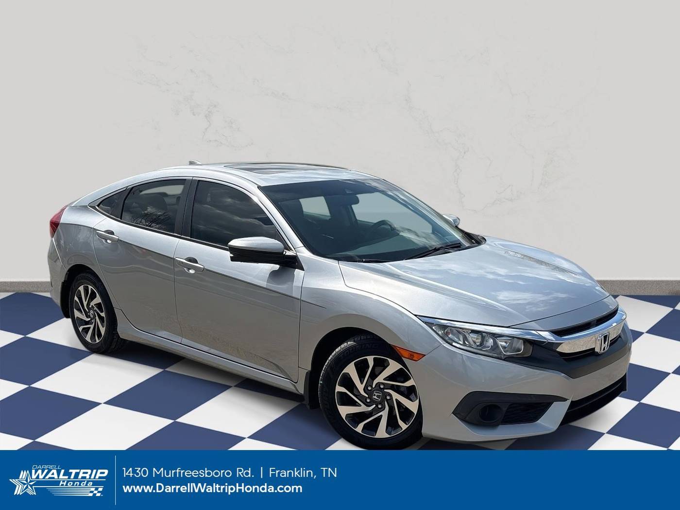 2017 Honda Civic EX — Sedan — 62,621 mi — Franklin, TN