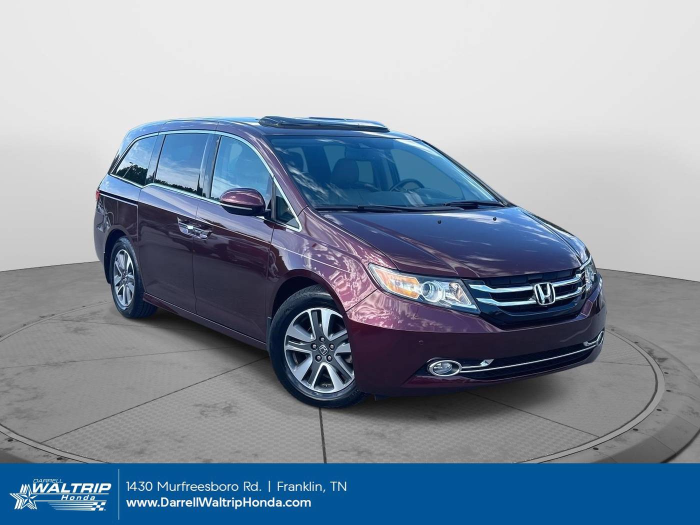 2016 Honda Odyssey Touring Elite — Minivan — 77,620 mi — Franklin, TN