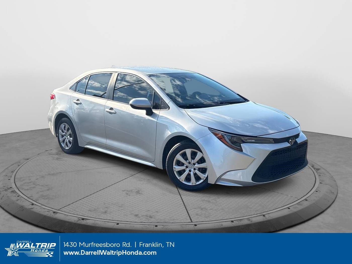 2020 Toyota Corolla LE — Sedan — 118,666 mi — Franklin, TN