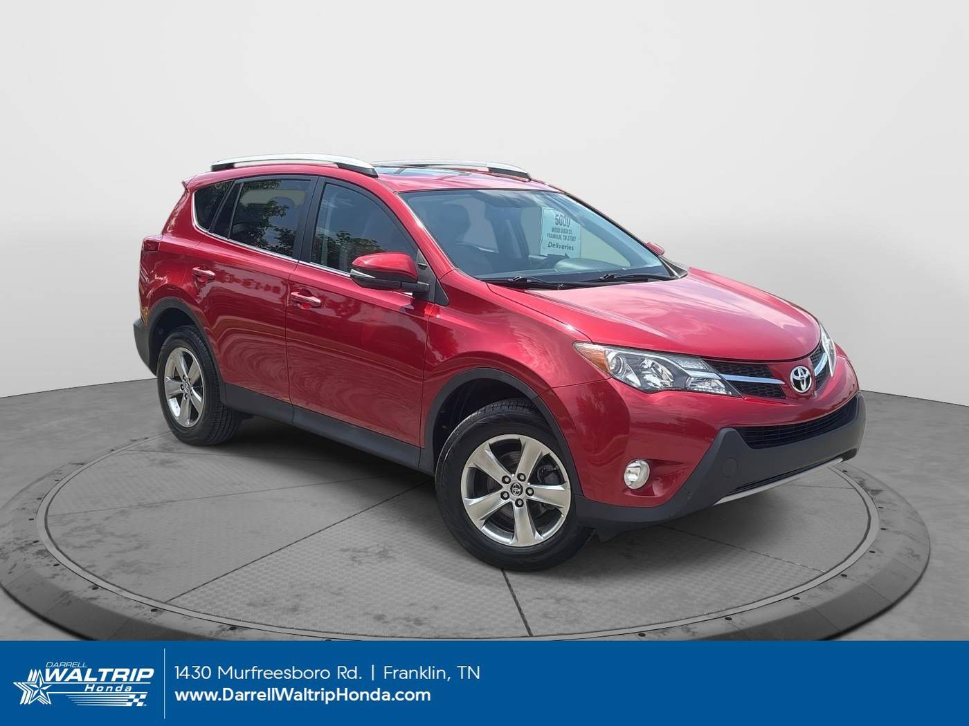 2015 Toyota RAV4 XLE — SUV — 94,461 mi — Franklin, TN