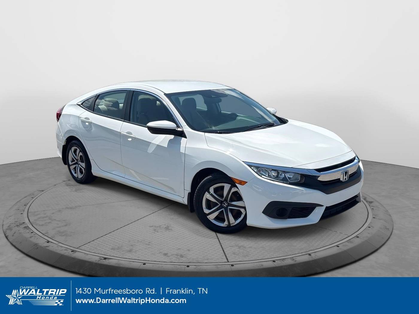 2018 Honda Civic LX — Sedan — 121,658 mi — Franklin, TN