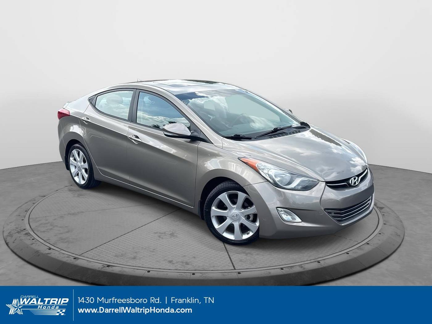 2013 Hyundai Elantra Limited — Sedan — 74,642 mi — Franklin, TN