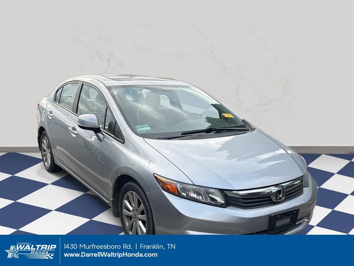 2012 Honda Civic EX — Sedan — 111,275 mi — Franklin, TN