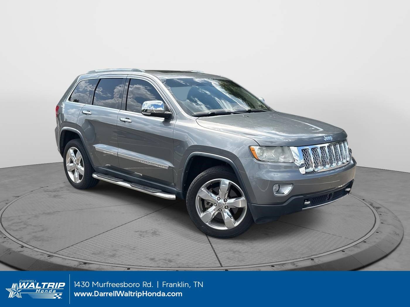 2012 Jeep Grand Cherokee Overland Summit — SUV — 111,396 mi — Franklin, TN