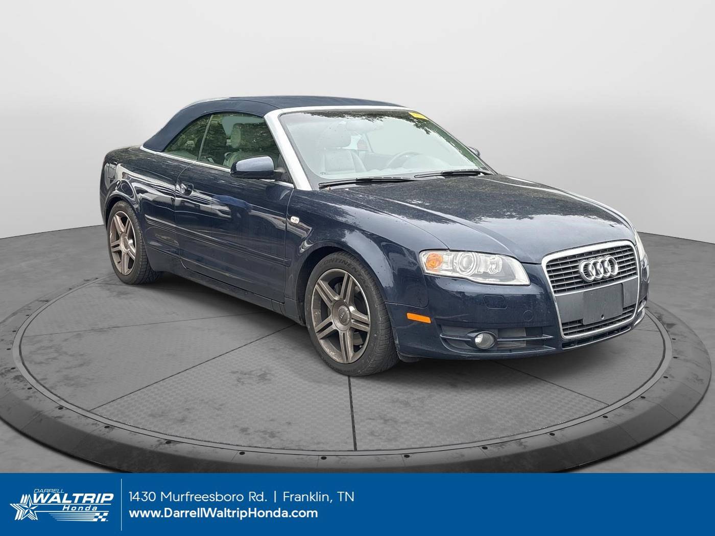 2007 Audi A4 2.0T — Convertible — 77,748 mi — Franklin, TN