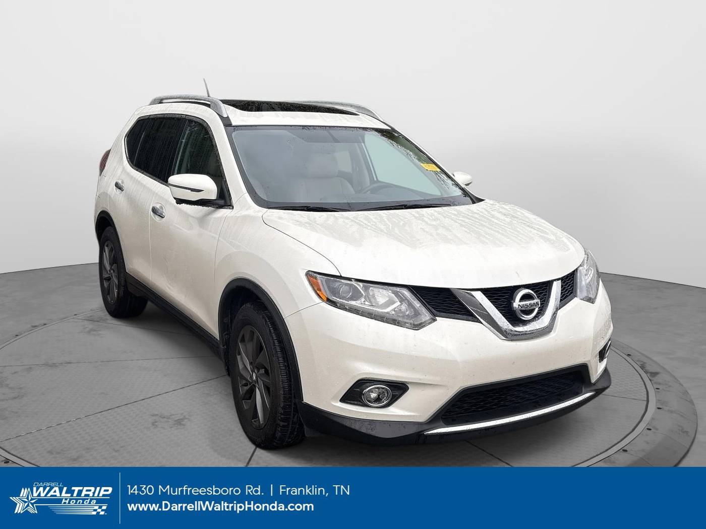 2016 Nissan Rogue SL — SUV — 62,750 mi — Franklin, TN