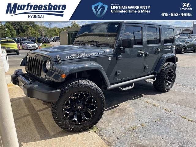 2017 Jeep Wrangler Smoky Mountain — SUV — 84,804 mi — Murfreesboro, TN